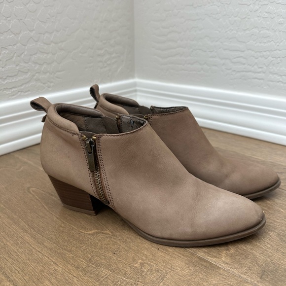 Marc Fisher Leather Ankle Booties - Picture 1 of 5